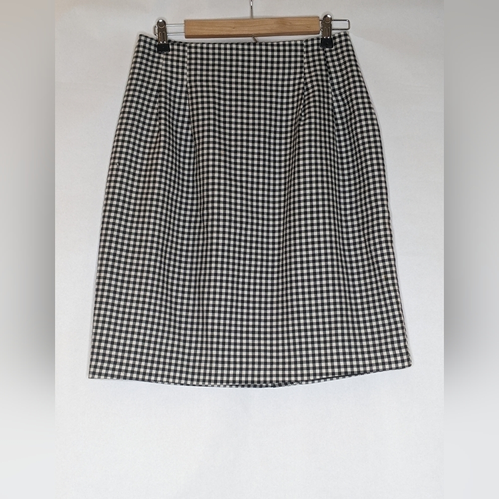 VINTAGE PENCIL SKIRT Gingham